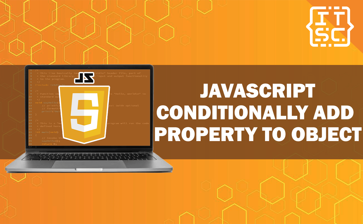 Javascript conditionally add property to object in an easy way
