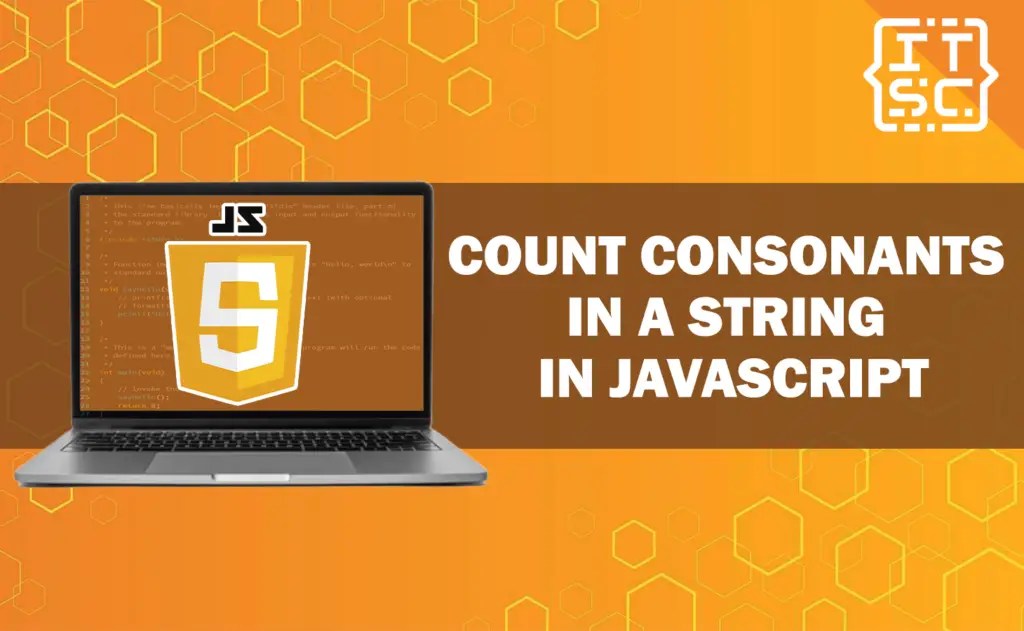 How to Count Consonants in a String in JavaScript?