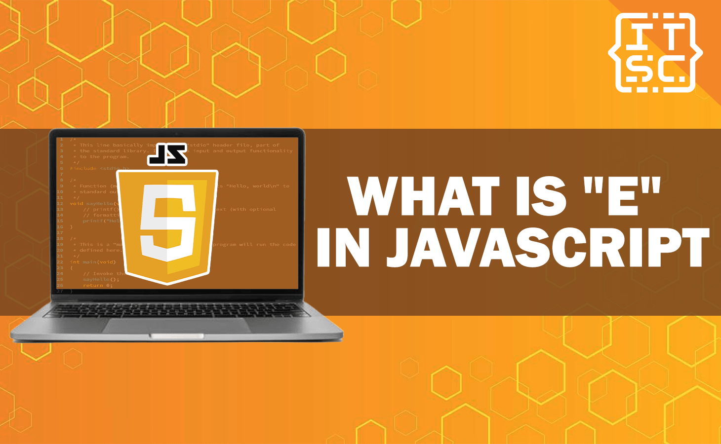 What is the "e" in JavaScript functions and why is it important?