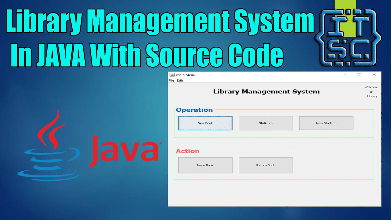 Library Management System Project In Java With Source Code