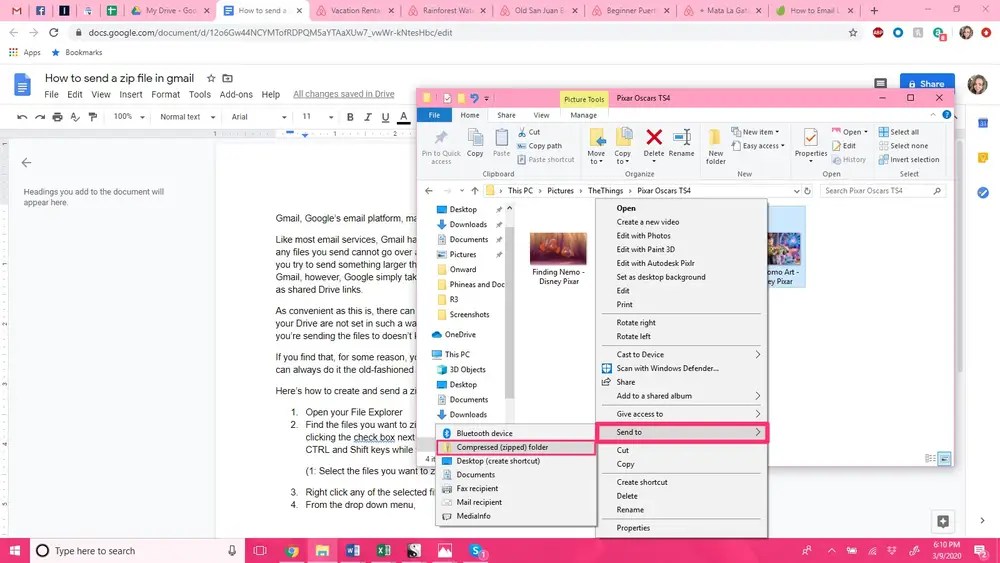 How to Send Zip a File in Gmail? Complete and Easy Tutorial