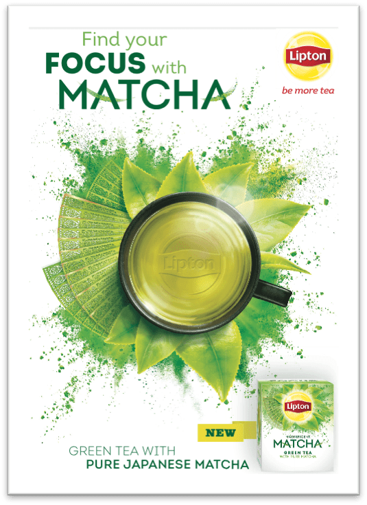Matcha Green Tea By Lipton LiptonMatcha Ad It's Peachy Keen
