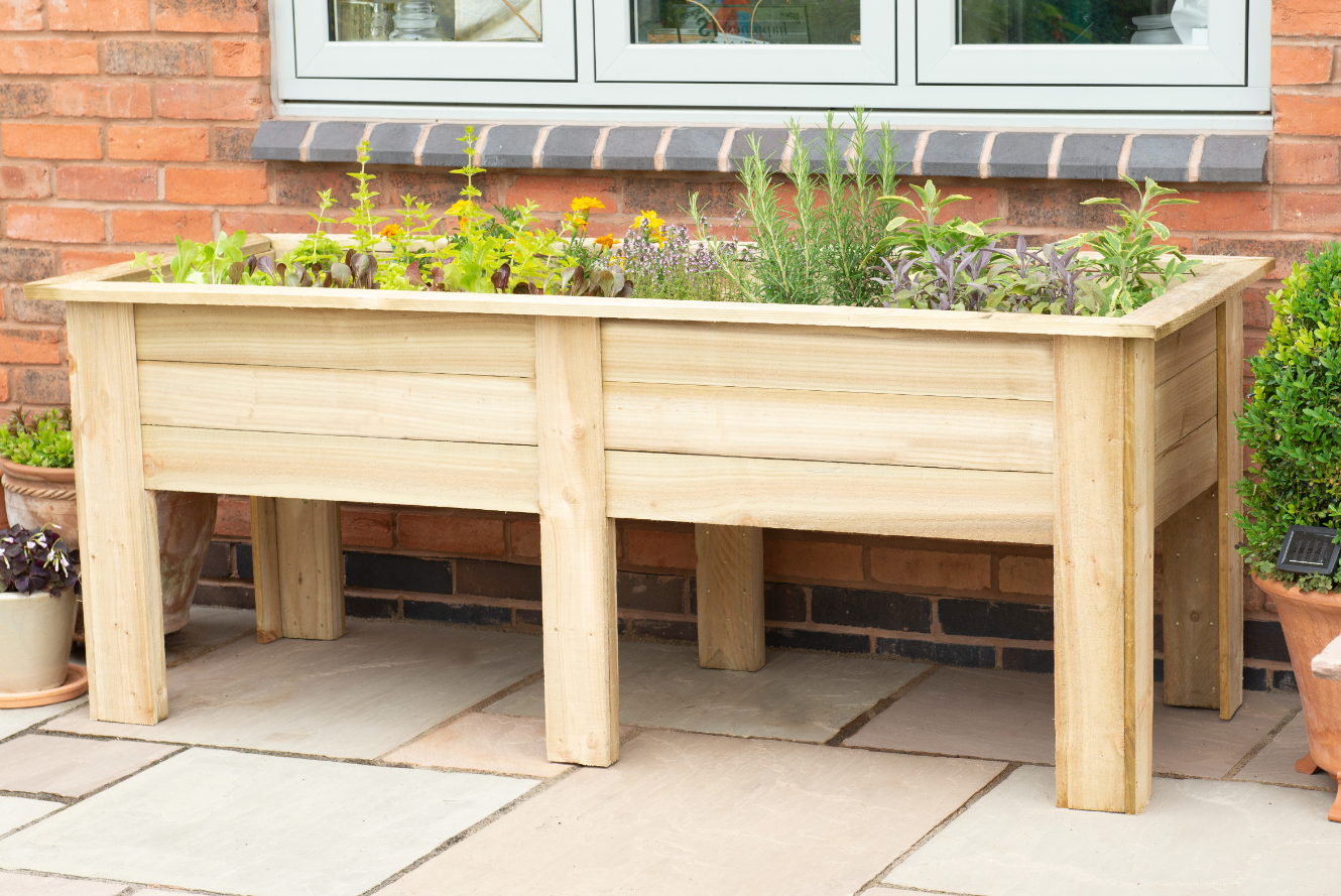Large Kitchen Garden Planter 1.8m FSC® certified (Home Delivery