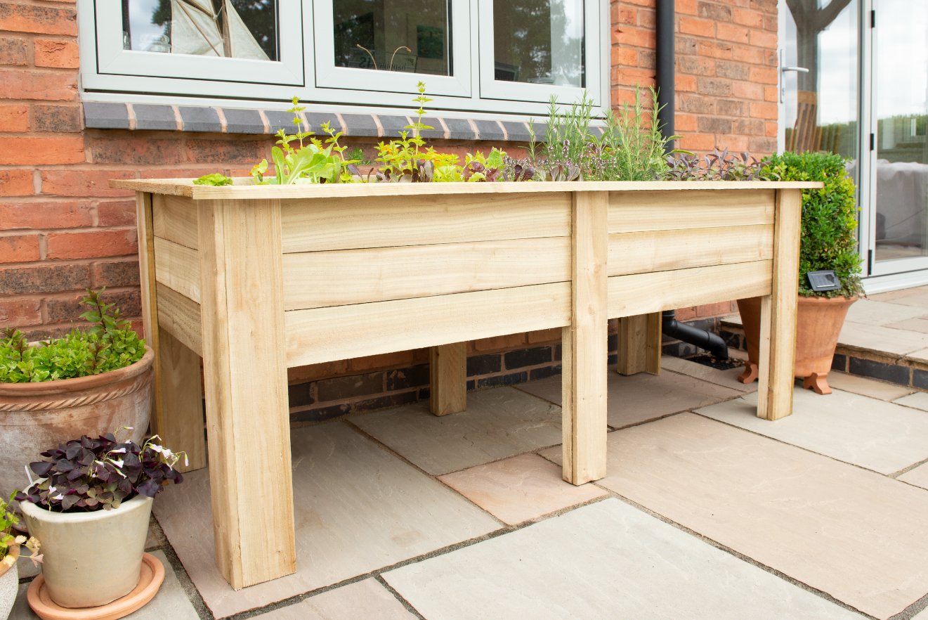 Large Kitchen Garden Planter 1.8m FSC® certified (Home Delivery