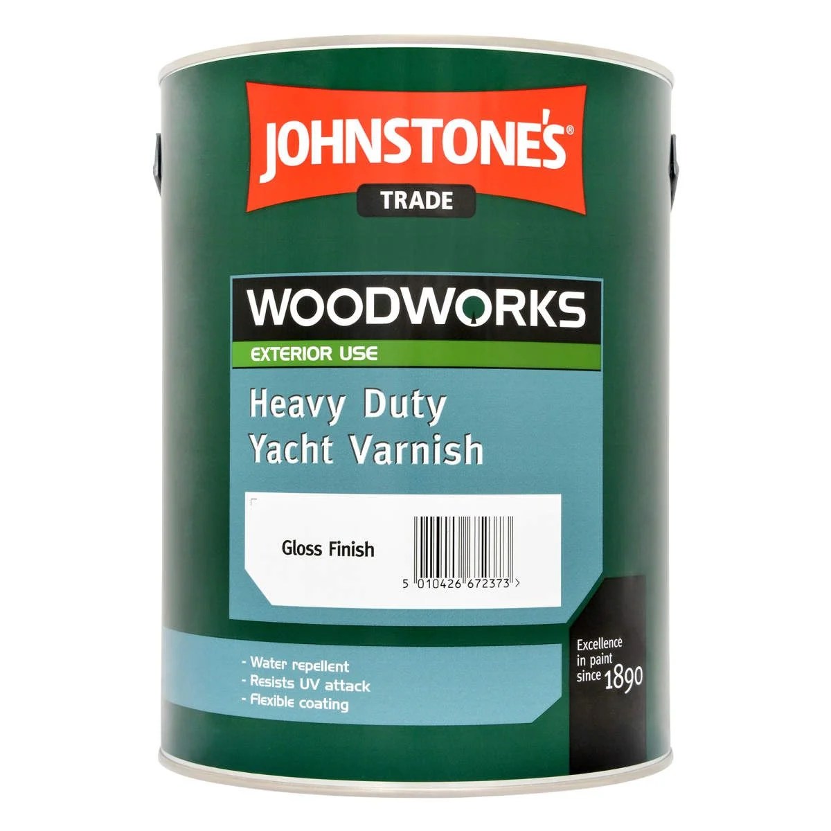 Johnstone's Heavy Duty Yacht Varnish Gloss Clear Plane & Simple