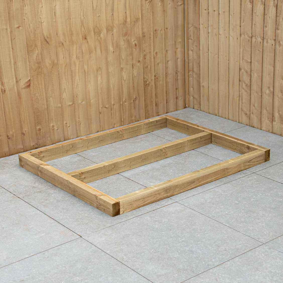 4x3 Shed Base Pressure Treated FSC® certified (Installed) Plane & Simple