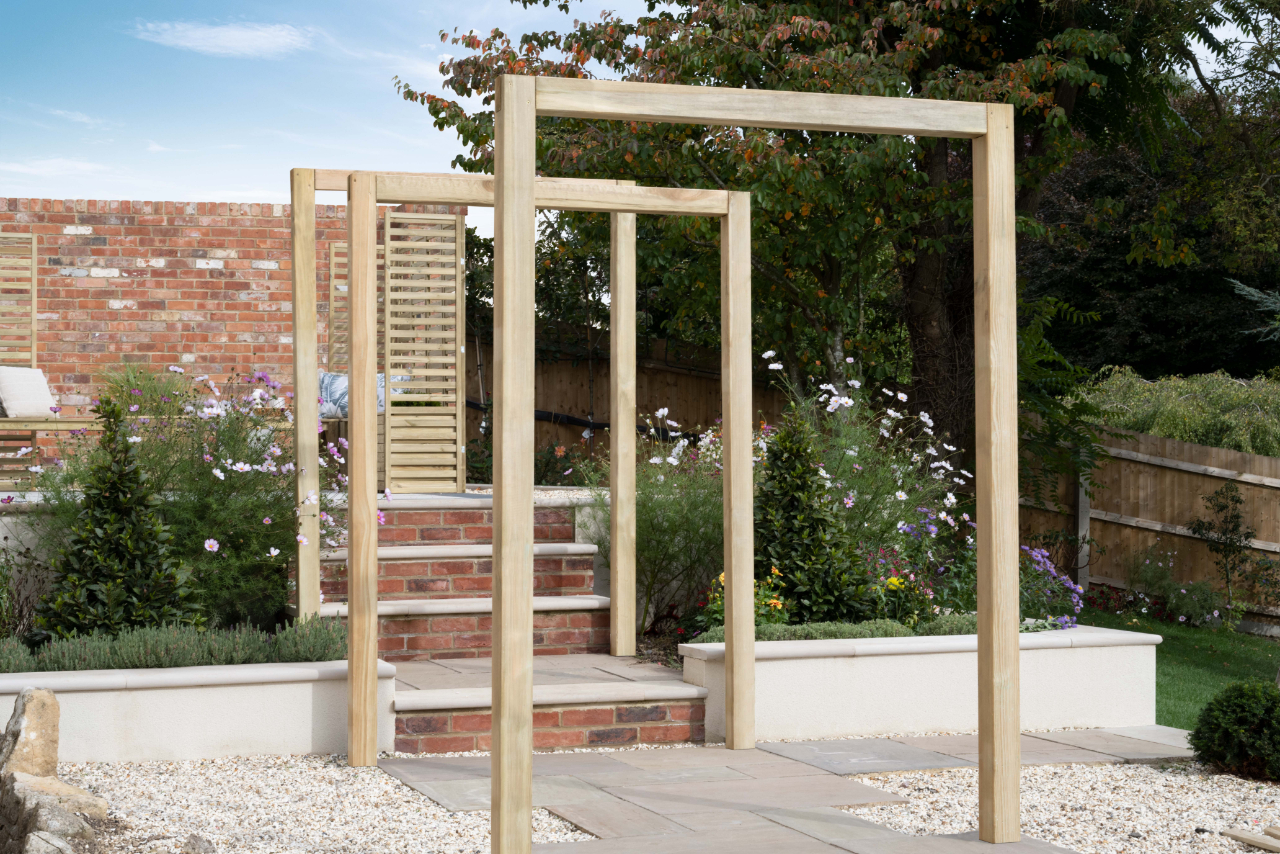 Sleeper Arch Set Of 3 FSC® certified (Home Delivery) Plane & Simple