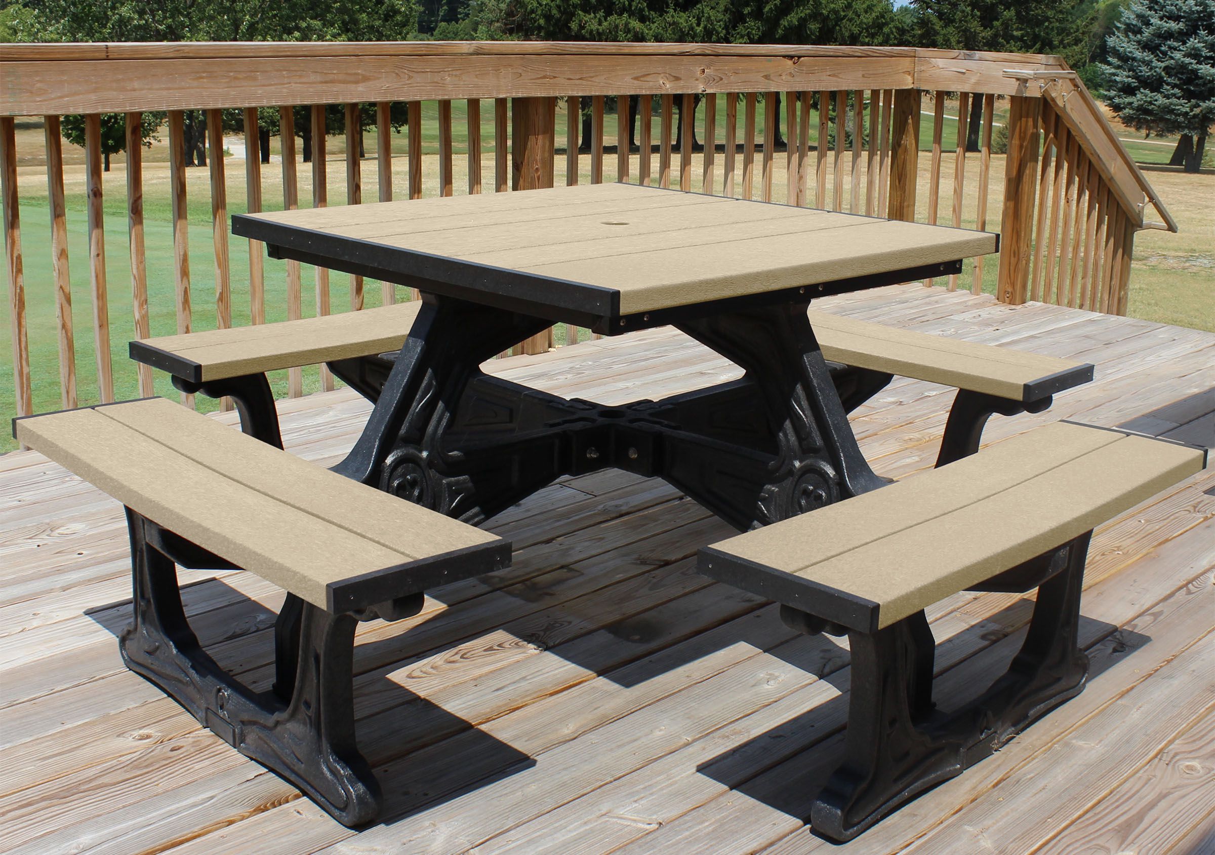 Picnic Tables Town Square