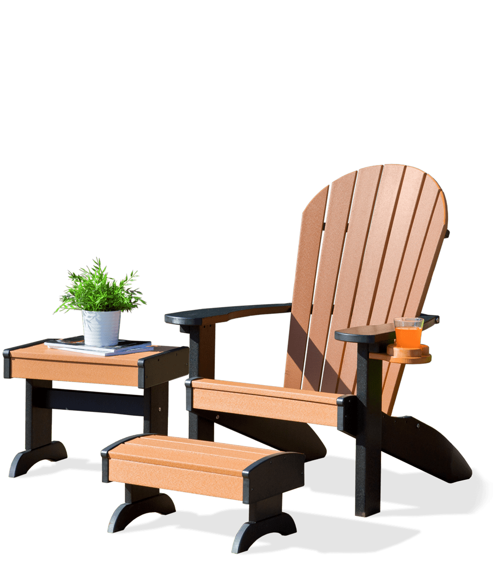 Patio Collection Adirondack Chair Cup Holder American Recycled