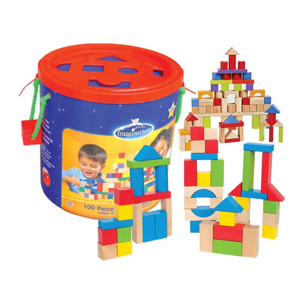 100 PIECE WOODEN BLOCK SET ITS Educational Supplies Sdn Bhd