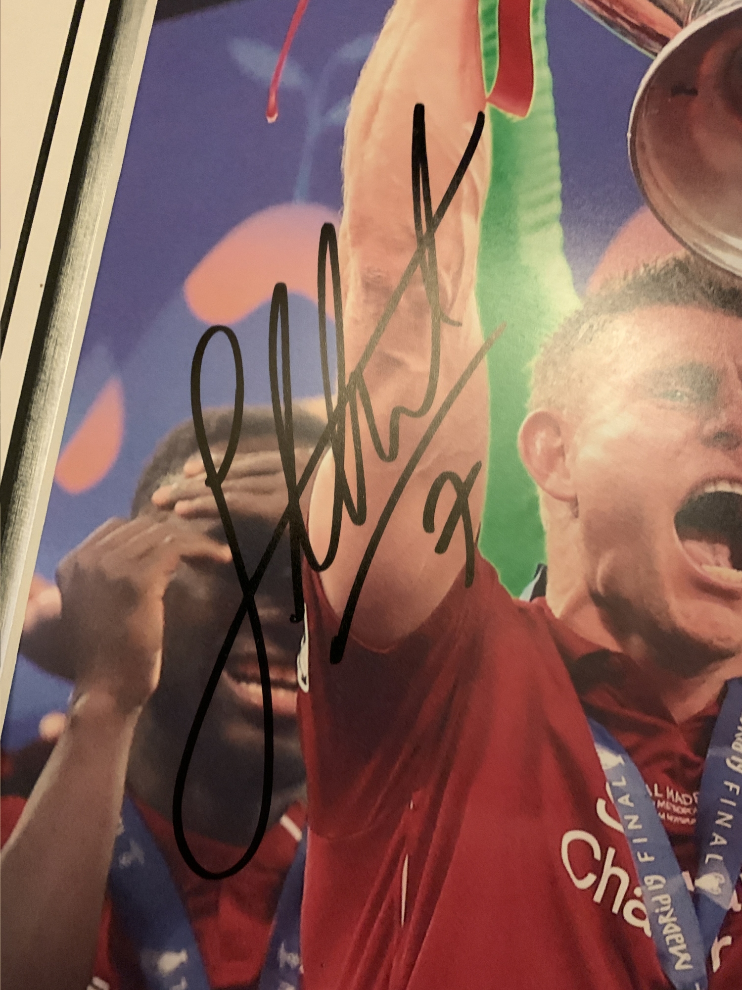 Signed Framed James Milner Liverpool Photo Its Signed Memorabilia