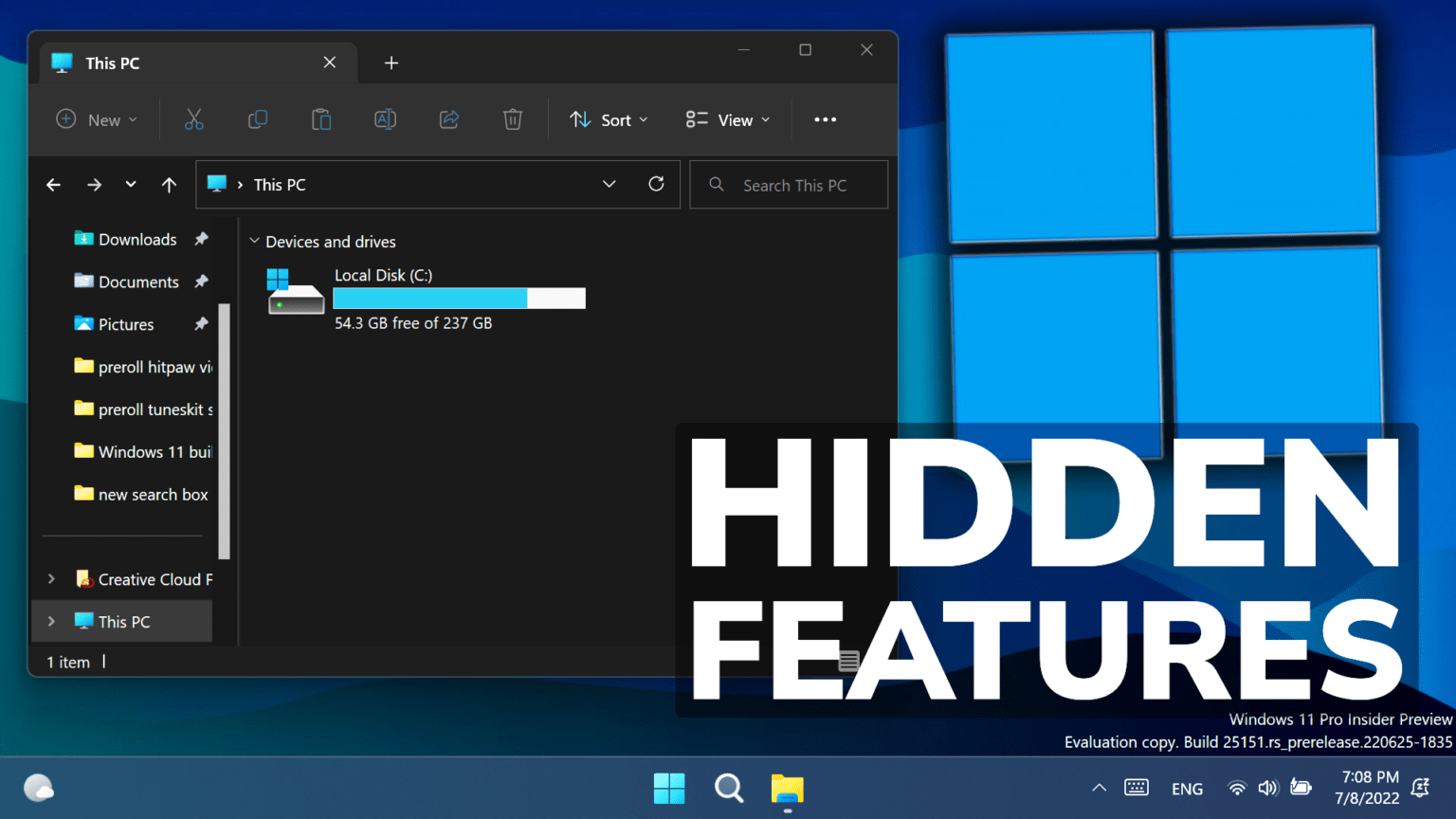 How to Enable Hidden Features in Windows 11 Tech Based