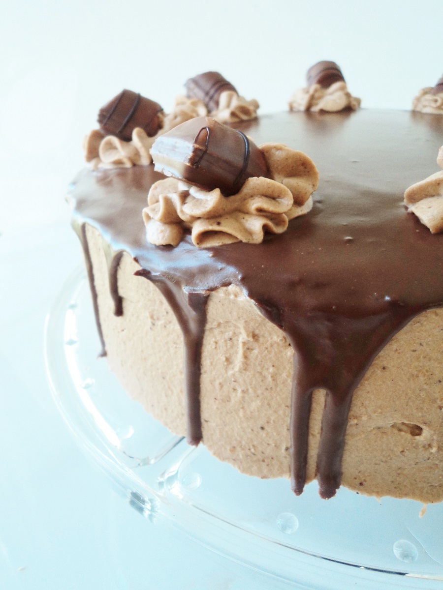 Hazelnut Praline Chocolate Cake chocolate + connie