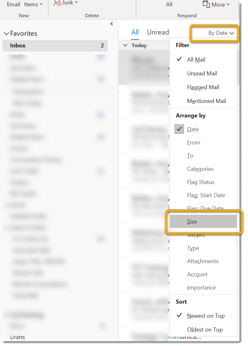 Outlook Free Up Space FAST by Taming Large Emails Office Bytes