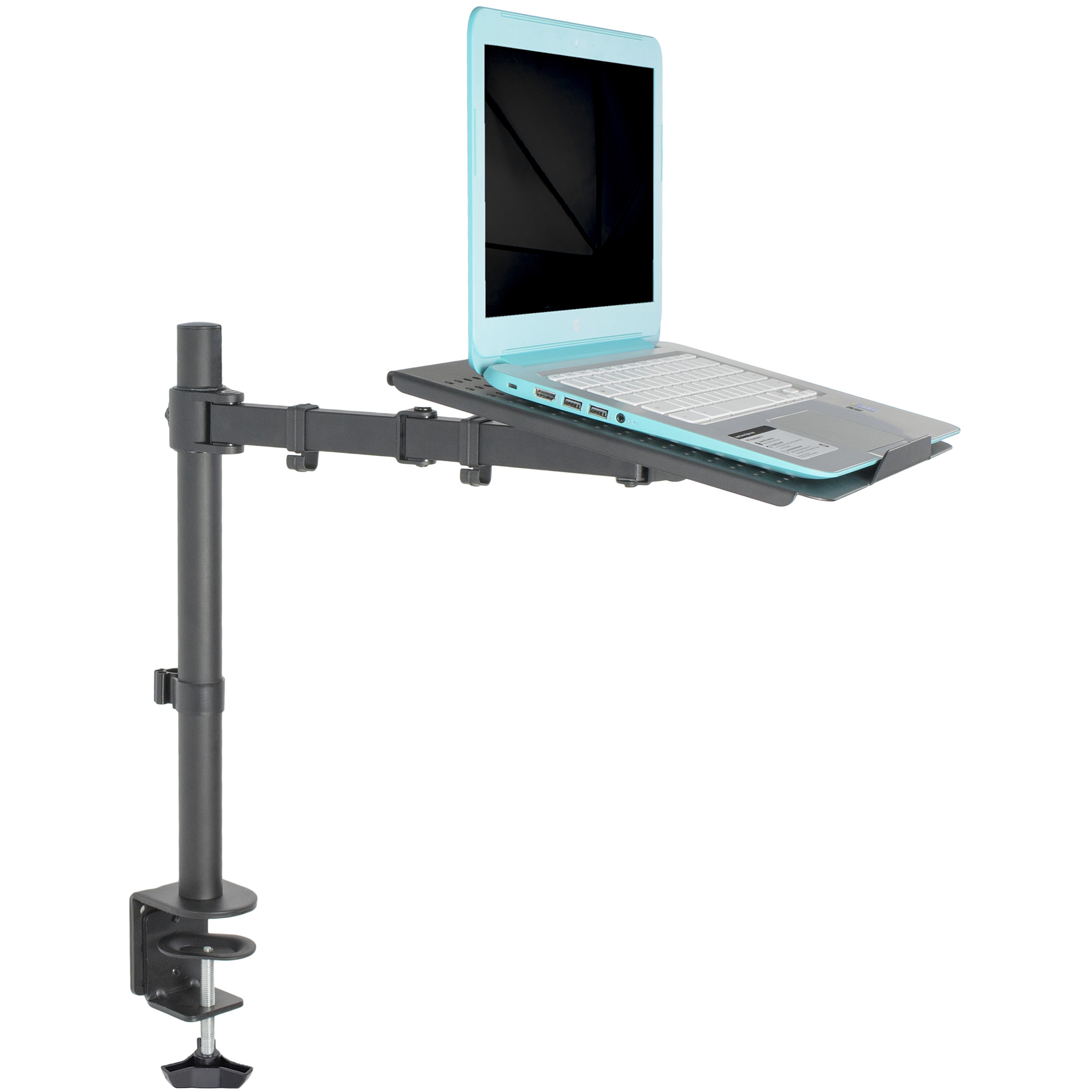 VIVO Single Laptop Notebook Desk Mount / Stand Fully Adjustable