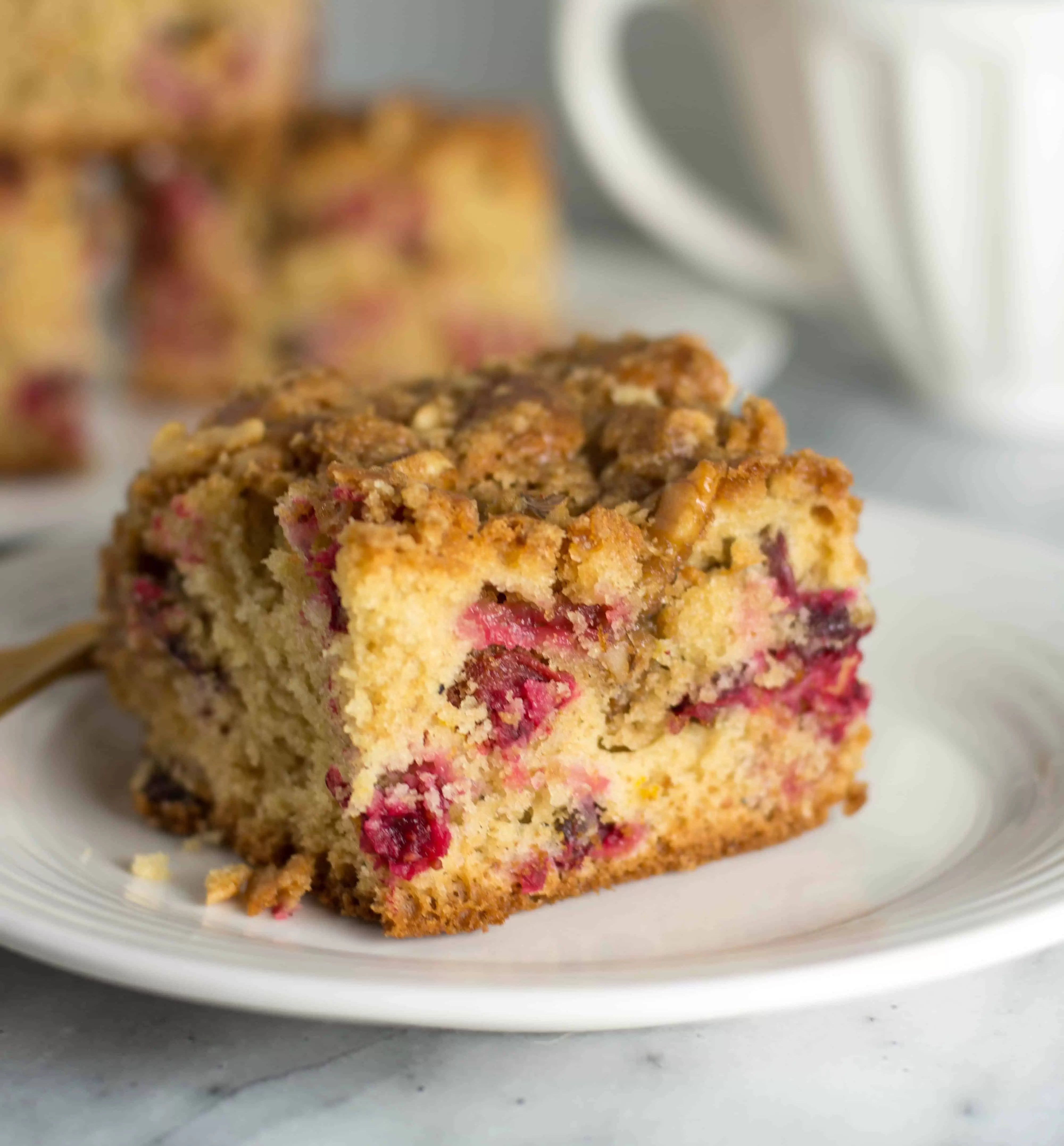 Cardamom Cranberry Coffee Cake The ItsyBitsy Kitchen