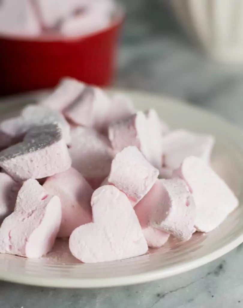 Raspberry Marshmallow Hearts The ItsyBitsy Kitchen