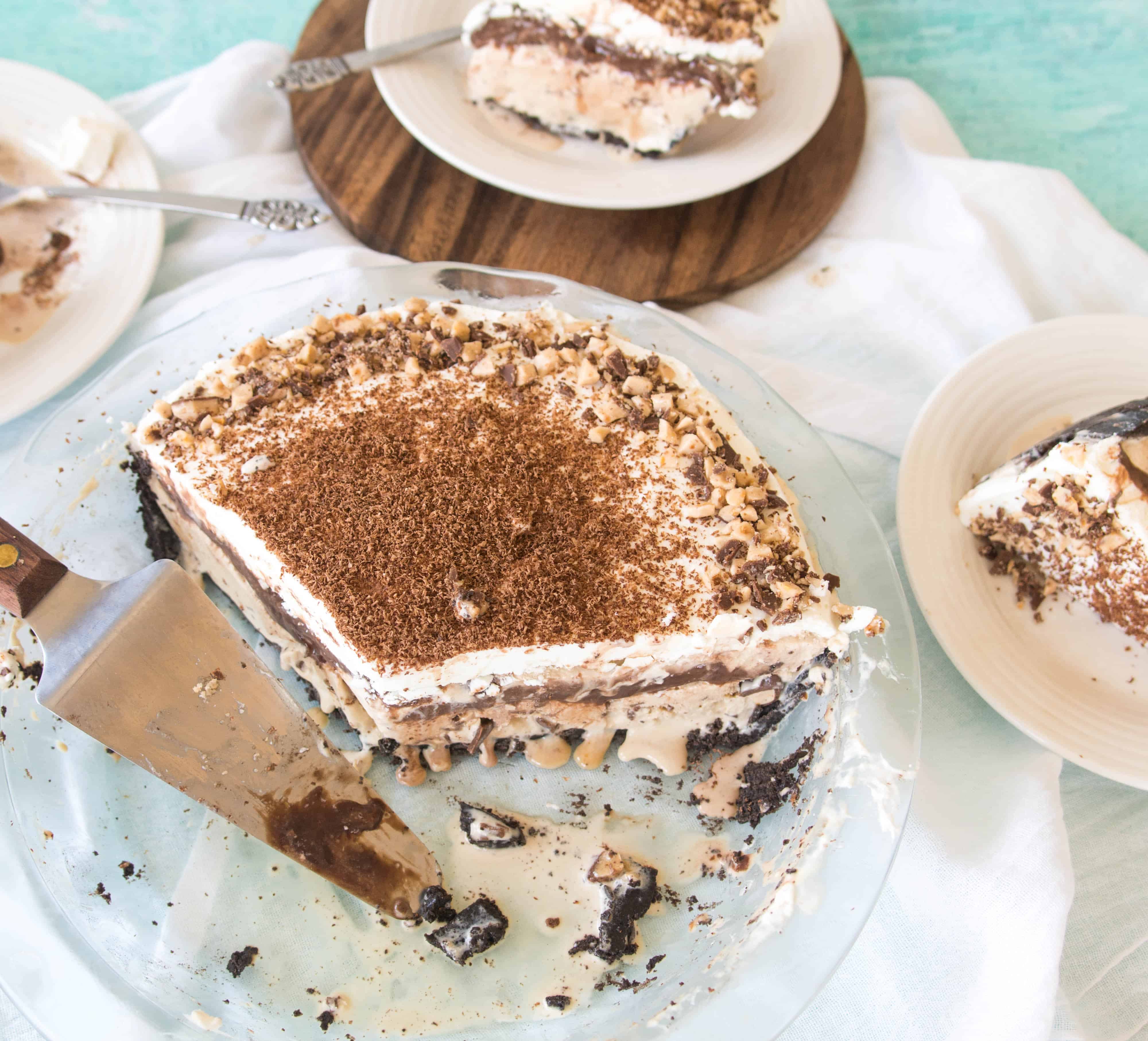 Easy CoffeeToffee Ice Cream Pie The ItsyBitsy Kitchen