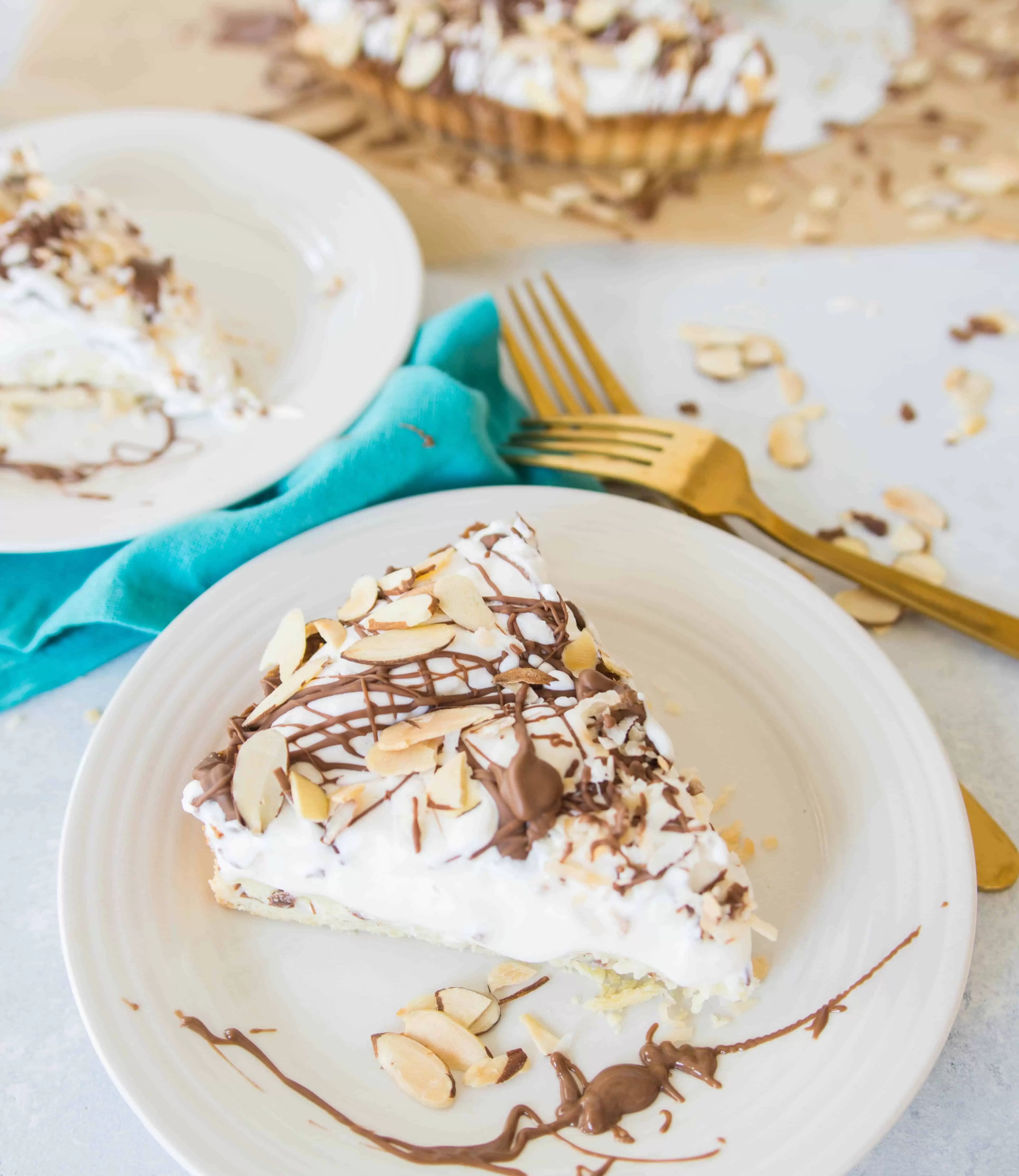 Almond Joy Tart The ItsyBitsy Kitchen