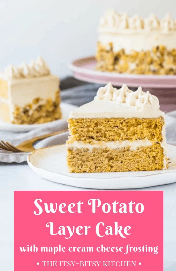Sweet Potato Cake The ItsyBitsy Kitchen