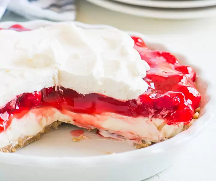 Cherry Cream Pie The ItsyBitsy Kitchen