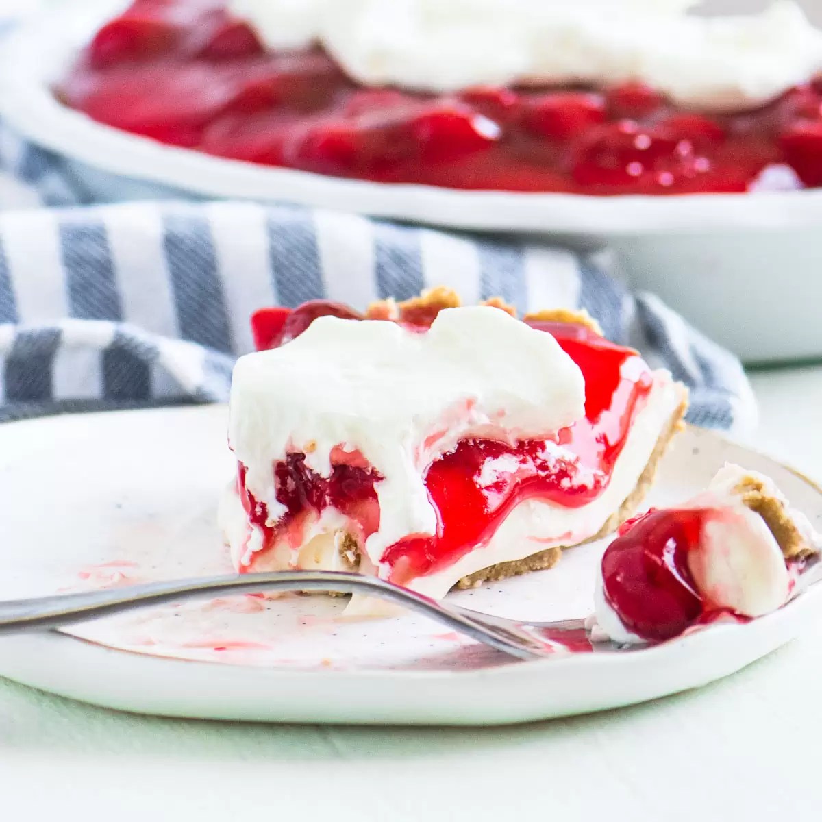 Cherry Cream Pie The ItsyBitsy Kitchen