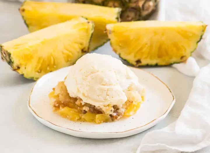 Pineapple Cobbler The ItsyBitsy Kitchen