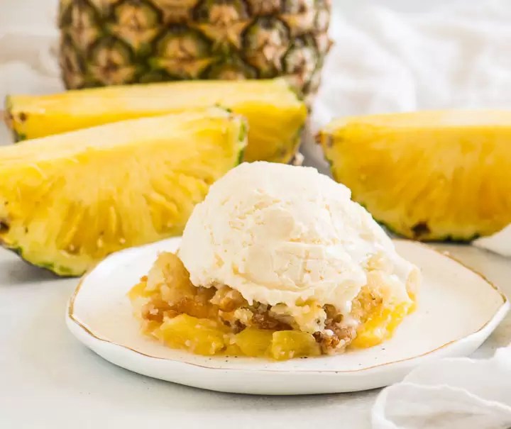 Pineapple Cobbler The ItsyBitsy Kitchen