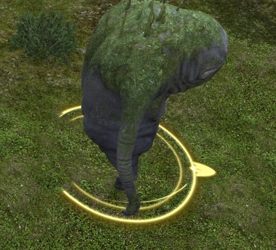 FF14 基本的な方向指定の取り方「側面背面」見分け方 いつものFF14