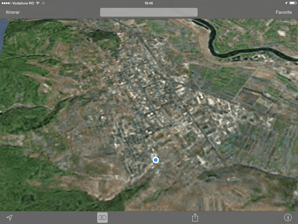 Apple adauga in aplicatia Harti imagini din satelit de inalta calitate