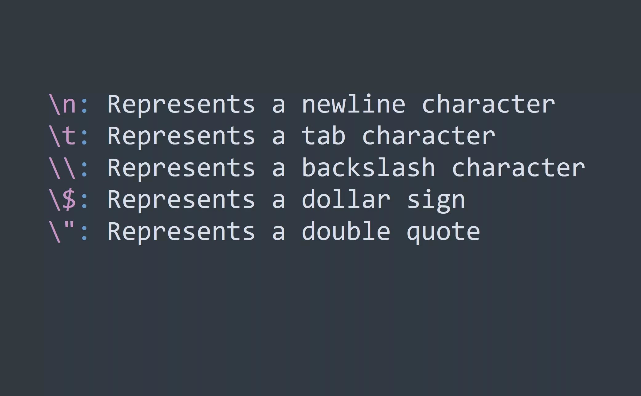 Understand Special Characters and Escapekeys in Bash itvraag.nl