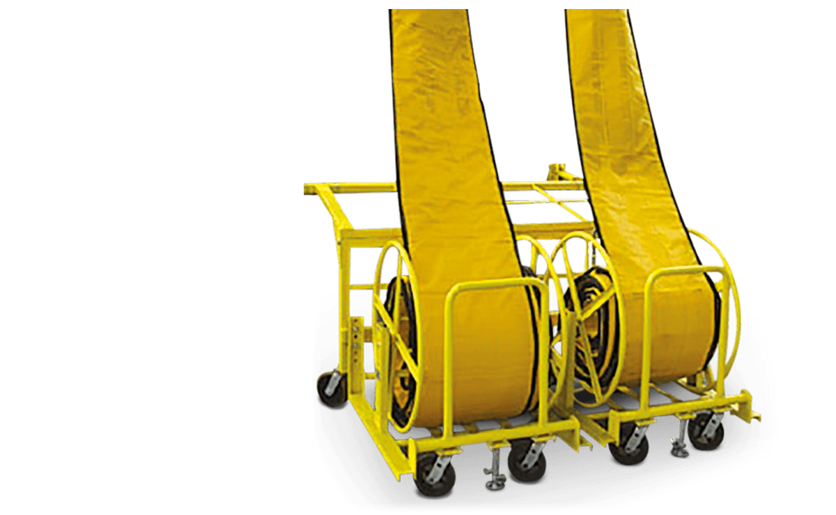 Yoke Assembly Our JB680 Flat Duct Reel Cart ITW GSE