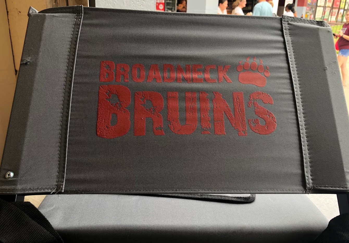Broadneck Bruins Heavy Duty Stadium Seat Itz Done