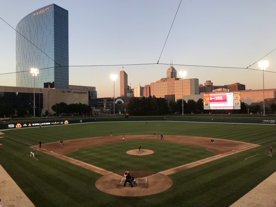 Indiana University Baseball the Big Winner at Victory Field