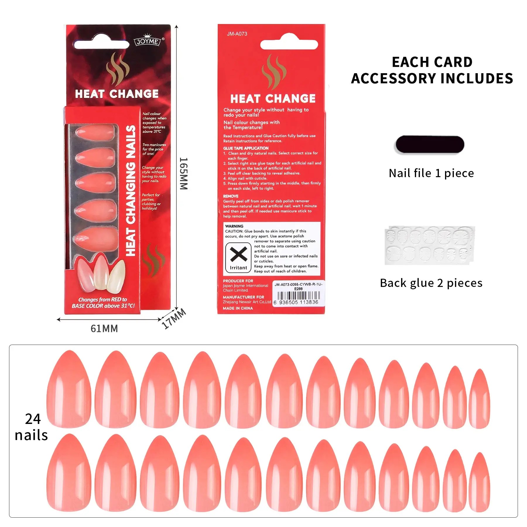 Coral Red To Pink IUI BEAUTY