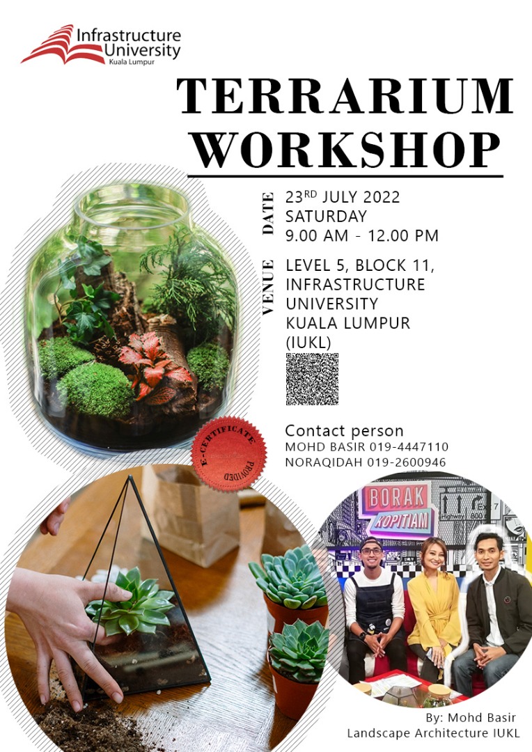 Terrarium Infrastructure University Kuala Lumpur