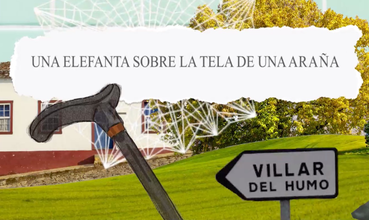 Una Elefanta sobre la tela de una araña Rolando Díaz Post Sonido