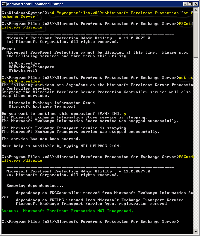 Upgrade Exchange 2010 SP1 to SP2 on a single server environment Ivan
