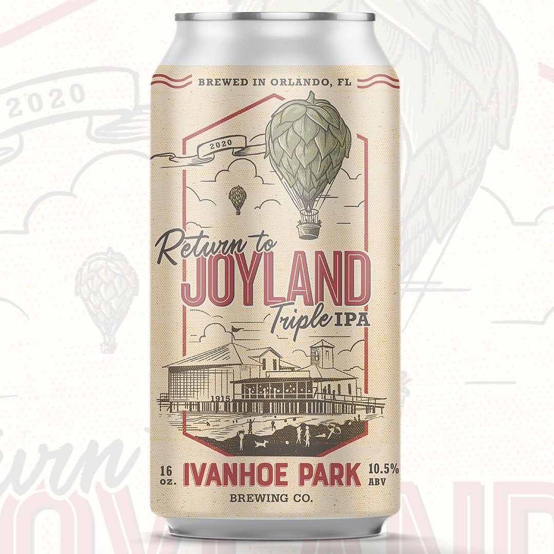 Ivanhoe Park Brewing Company Orlando, FloridaReturn to Joyland Triple