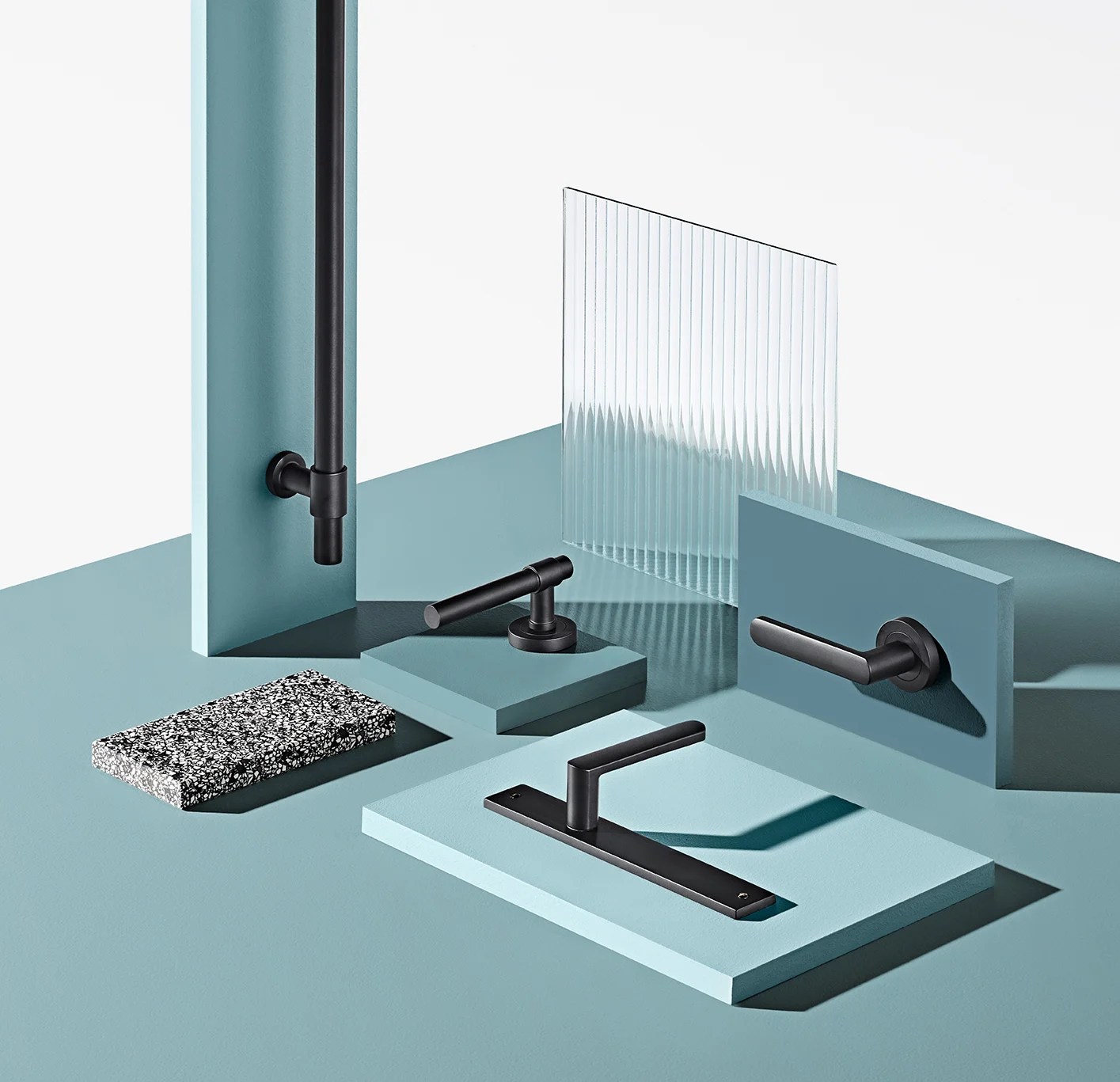 Helsinki Pull Handle 600mm Brushed Chrome Iver