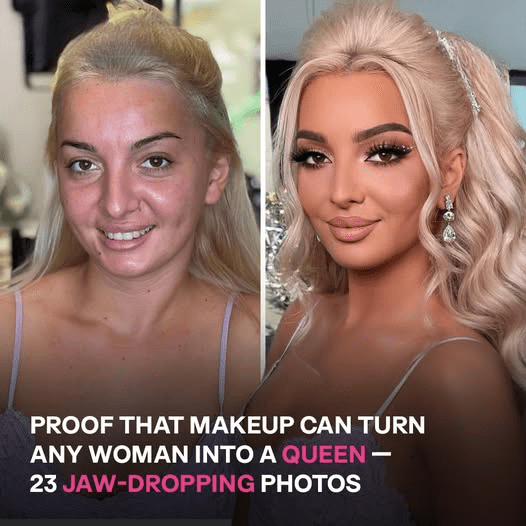 The Power of Makeup 23 JawDropping BeforeandAfter Wedding