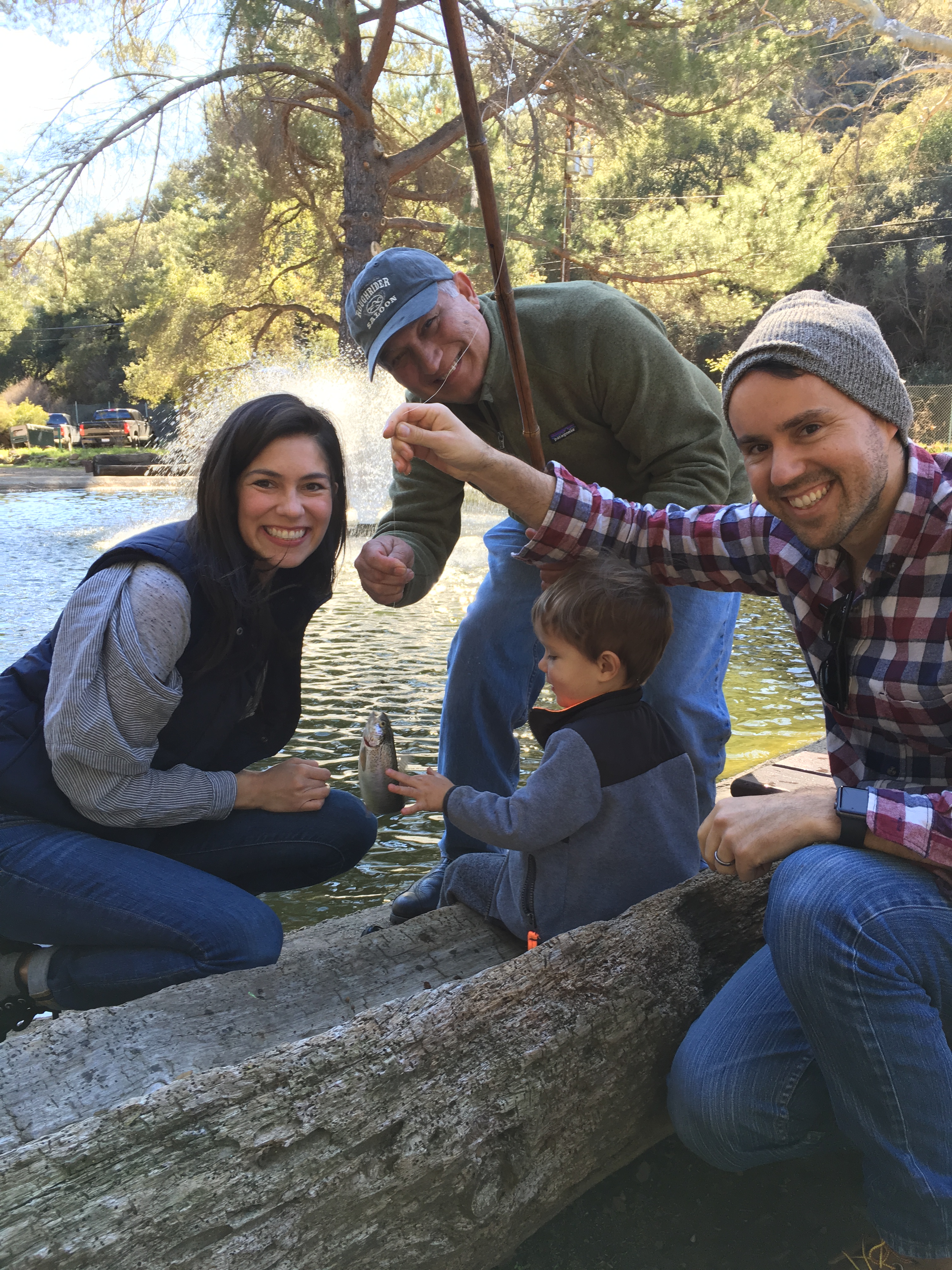 Fishing at Troutdale The Spoked Wheel