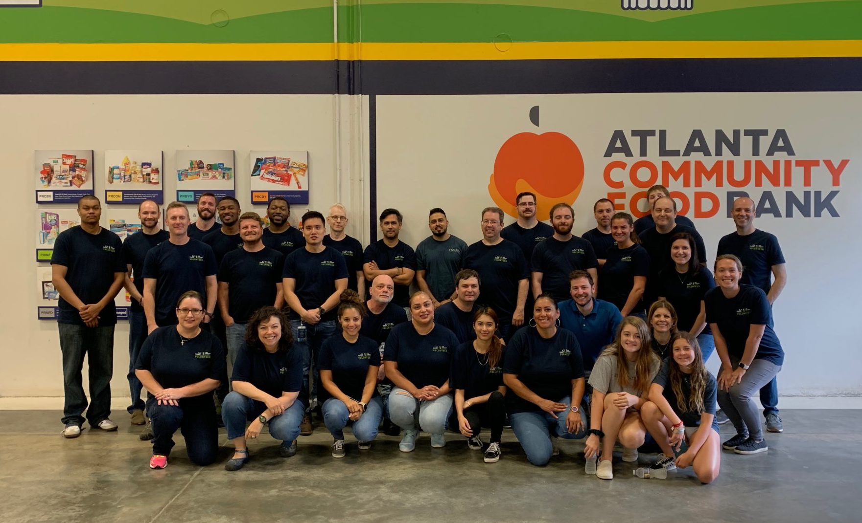 Atlanta Community Food Bank Volunteering Together ivision