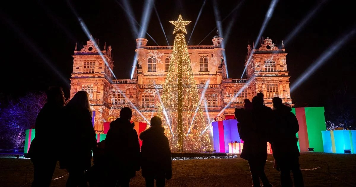 Christmas at Wollaton Light Show iVisit