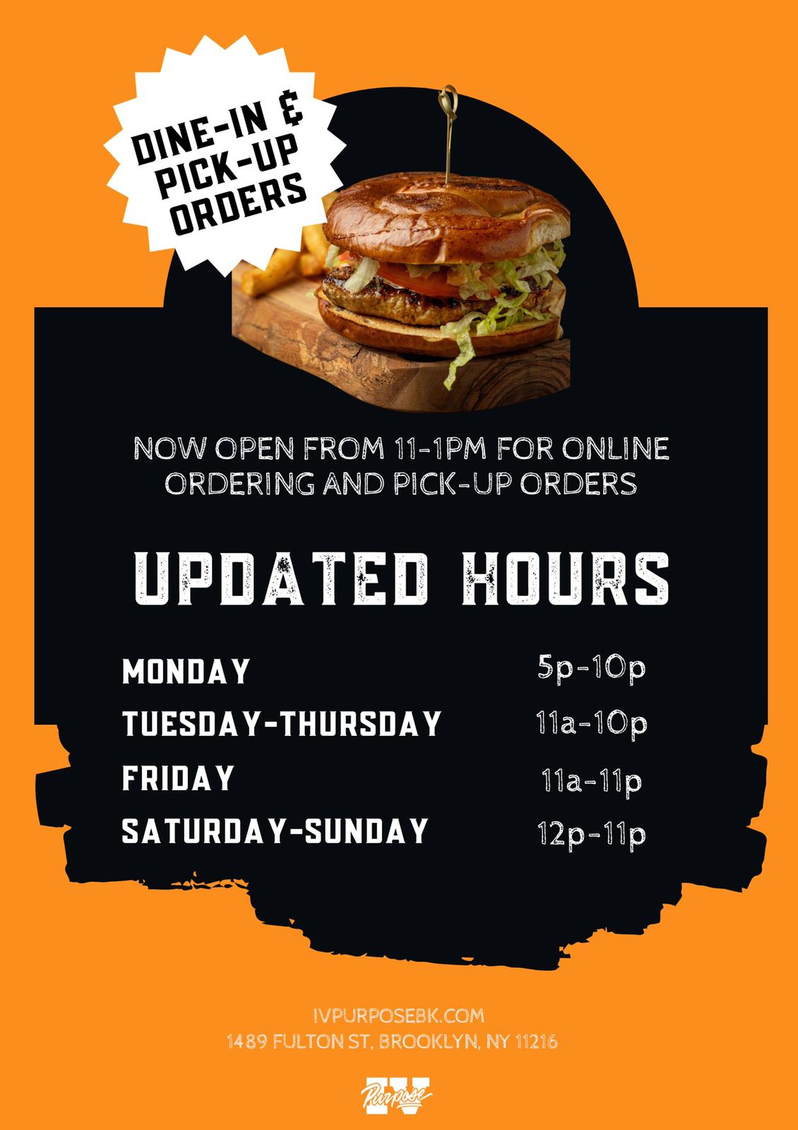 IV Purpose Sports Bar & Grill in BedStuy, Brooklyn