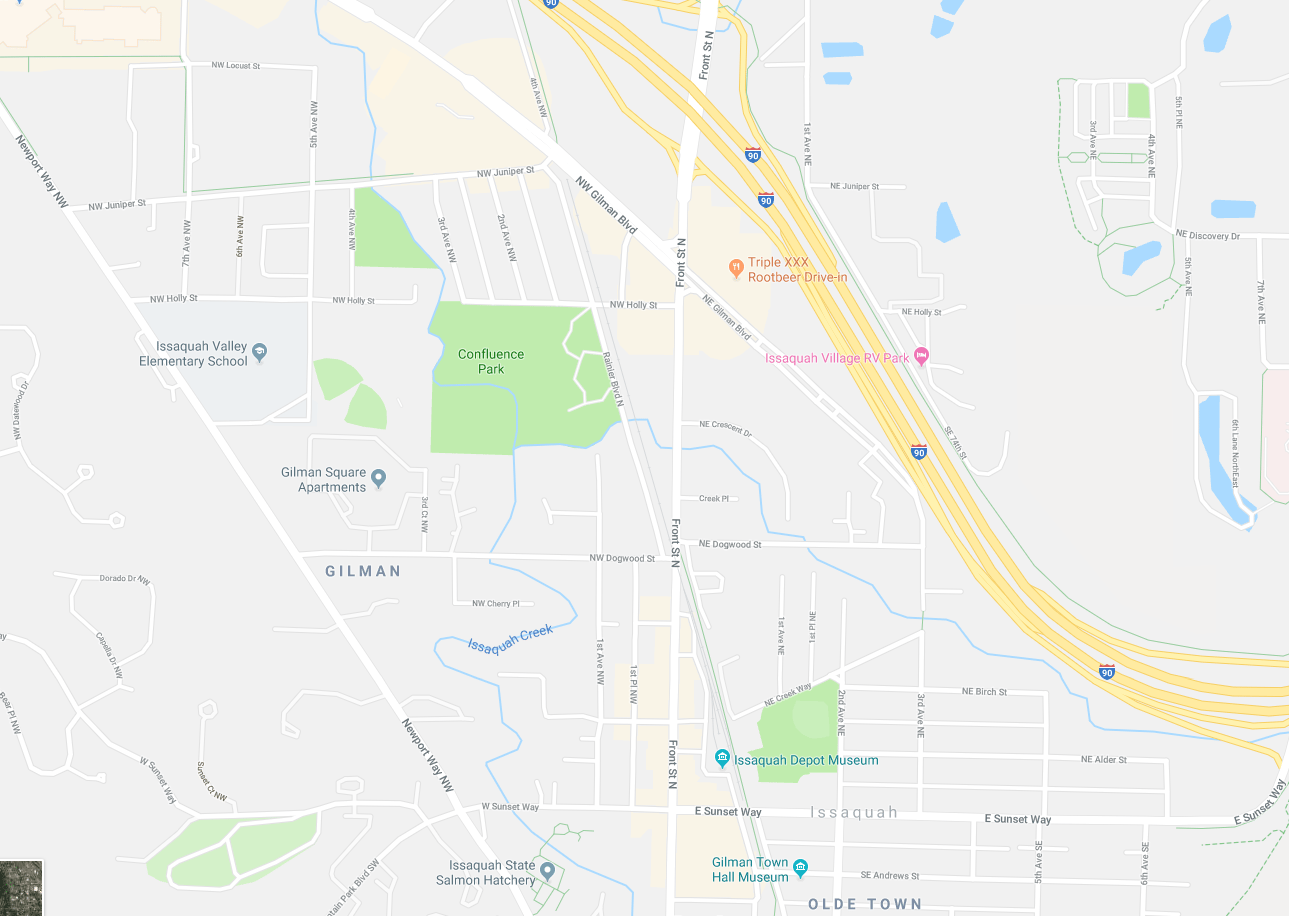 Around the Area Issaquah Village RV Park