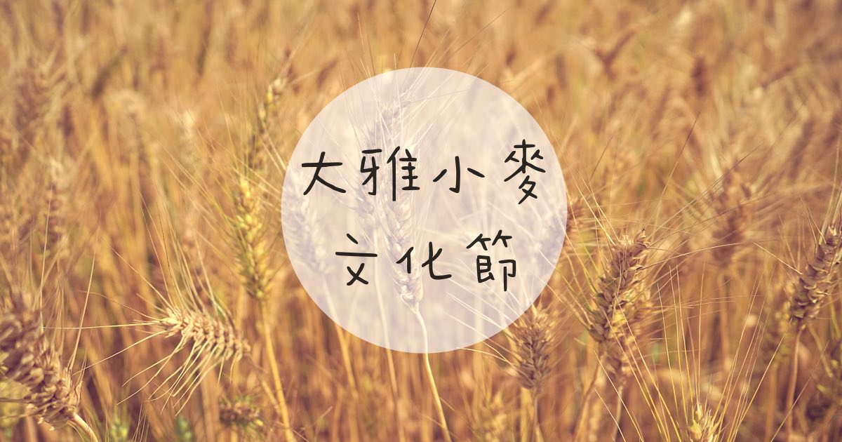 台中景點，2019大雅小麥文化節