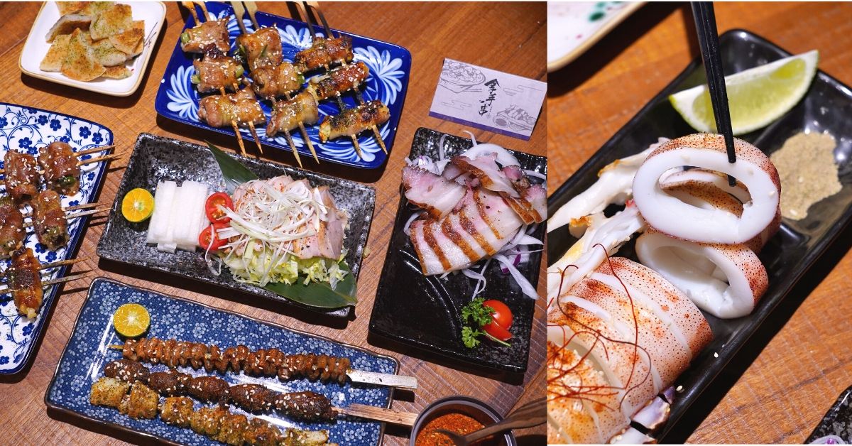 拿手串日式串燒居酒屋 |台中北區高CP值日式居酒屋推薦,25種串燒和關東煮選擇,還有浴衣體驗唷!