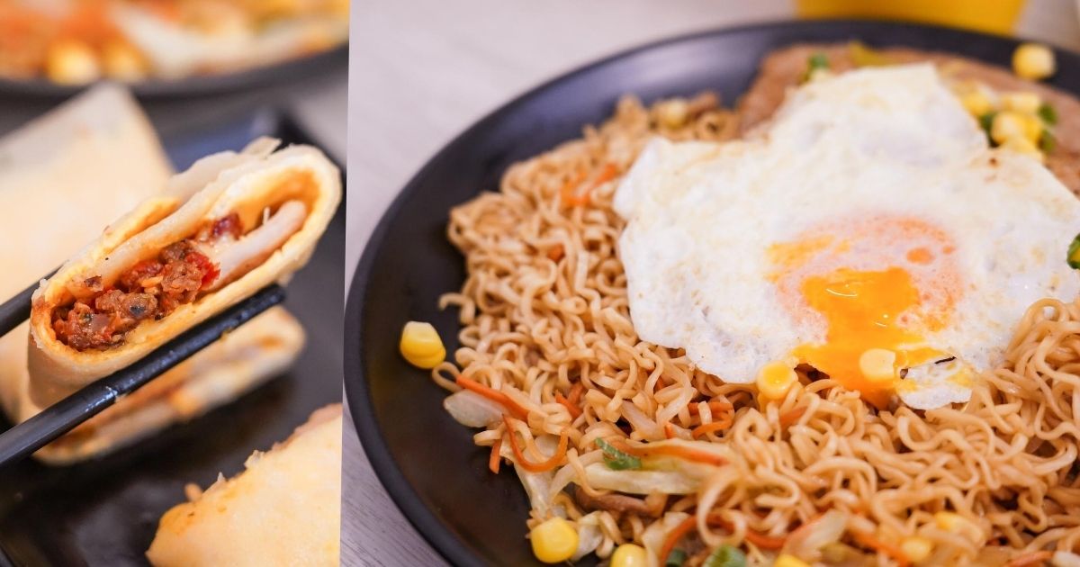 早午餐加油站 |向上市場附近平價早午餐，自製菜脯豬排蛋餅，香辣滋味超涮嘴～