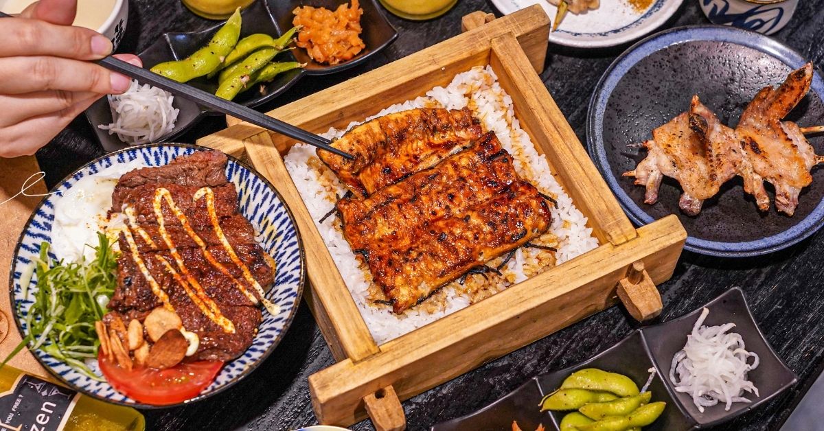 一膳鰻魚飯 |台中最好吃鰻魚飯，炭火直烤香氣超逼人，還有現熬全雞湯喝到飽，就在台中文心秀泰內！